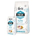 Brit Fresh Fish with Pumpkin Adult Large Muscles & Joints - hal és sütőtök 2,5 kg