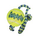 KONG AirDog Squeakair Ball with Rope (M)
