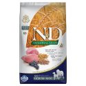 N&D Ancestral Grain Dog Adult Medium&Maxi Lamb - bárány, tönköly, zab&áfonya 12 kg