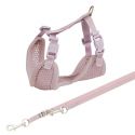 TTrixie Junior Puppy Soft Hám+póráz 26–34 cm/10mm 2m - világos lila