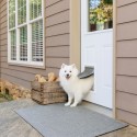 PetSafe HŐSZIGETELT KUTYAAJTÓ Alumínium keretes - Közepes Méretű /Lengőajtó: 20,5cm X 31cm/