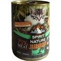 Spirit of Nature Junior Cat Bárányhússal és nyúlhússal 415 g