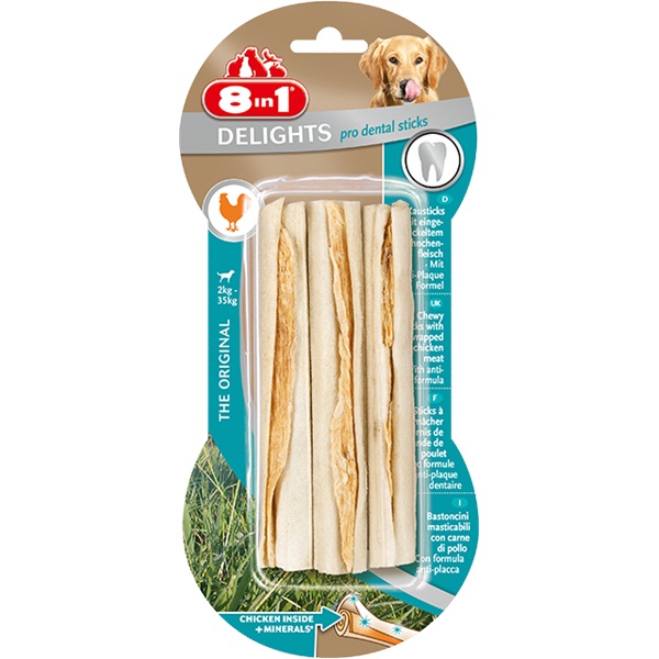 8in1 Delights Pro Dental Sticks (3 db)
