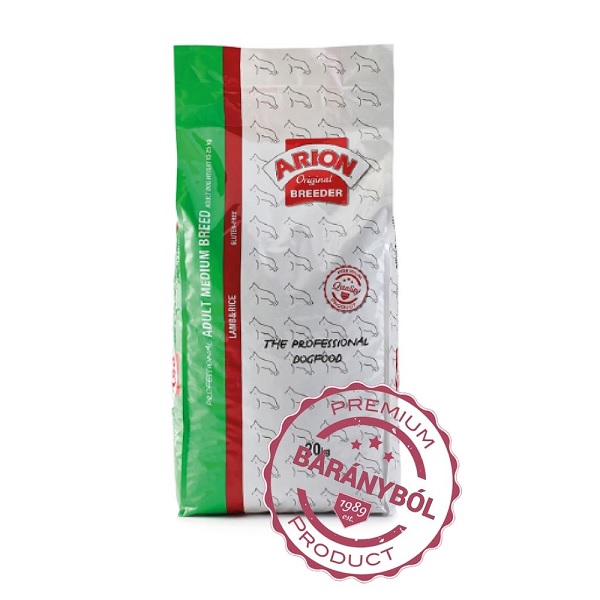 Arion Original Breeder Adult Medium Lamb & Rice 20 kg