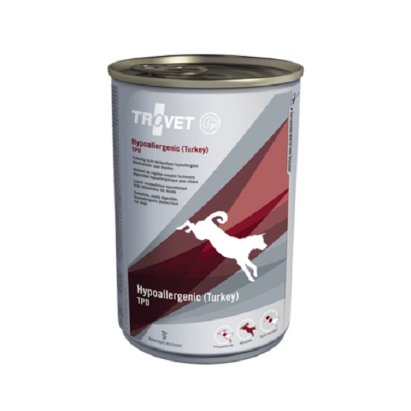 Trovet Hypoallergenic Turkey (TPD) Dog 400 g