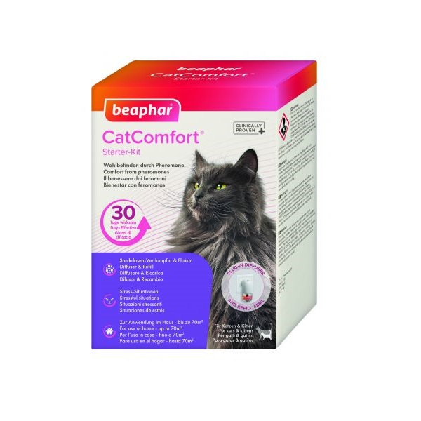 Beaphar Cat Comfort Calming Diffuser párologtató készlet macskák részére 48 ml