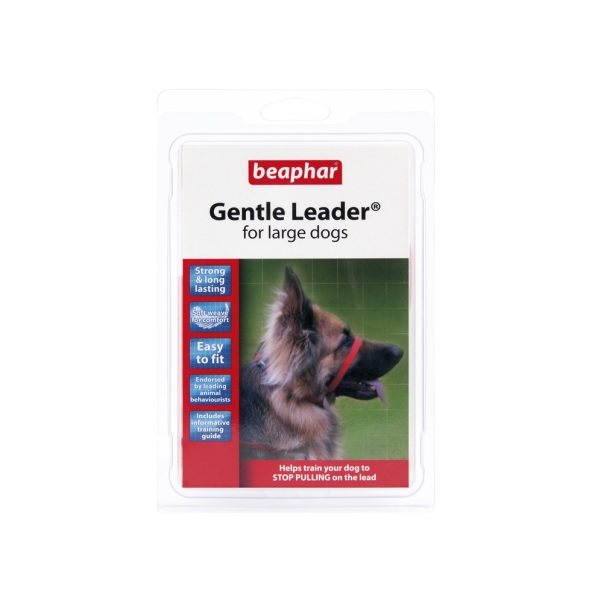 Beaphar Gentle Leader fejhám L - piros