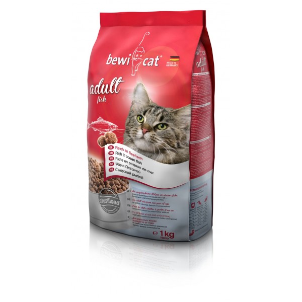 Bewi-Cat Adult Fish - hal 1 kg