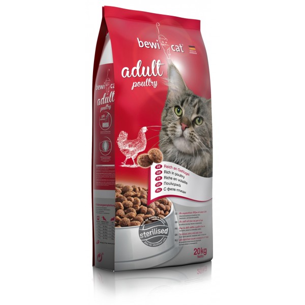 Bewi-Cat Adult Poultry - baromfi 20 kg