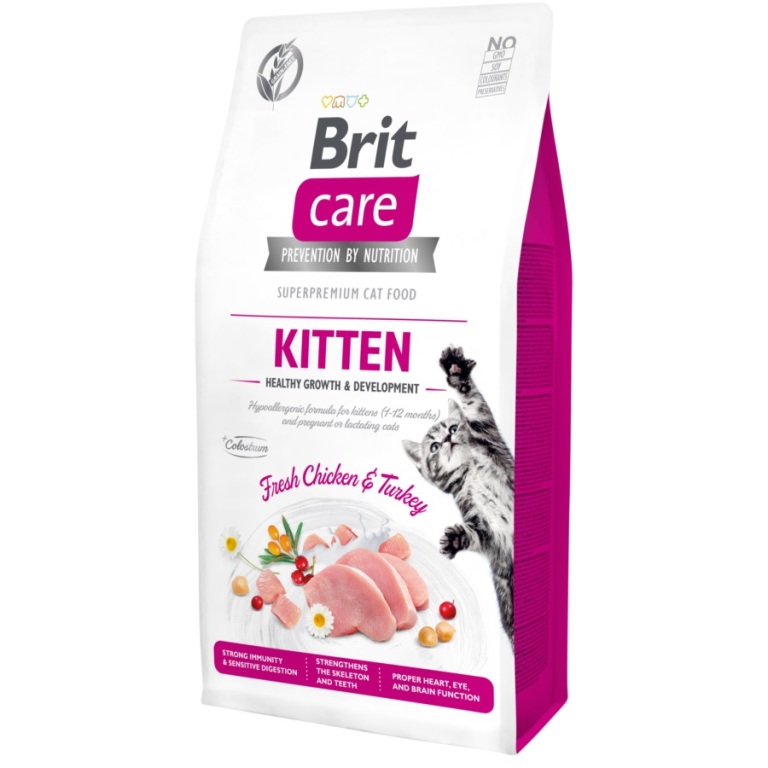 Brit Care Cat Grain Free KITTEN Chicken and Turkey 2 kg