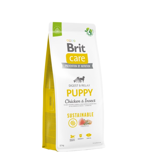 Brit Care Dog Sustainable Insect Puppy  12 kg