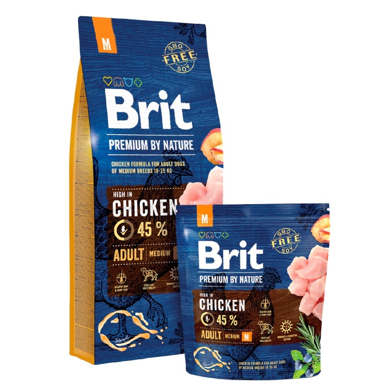 Brit Premium by Nature Adult Medium 3 kg