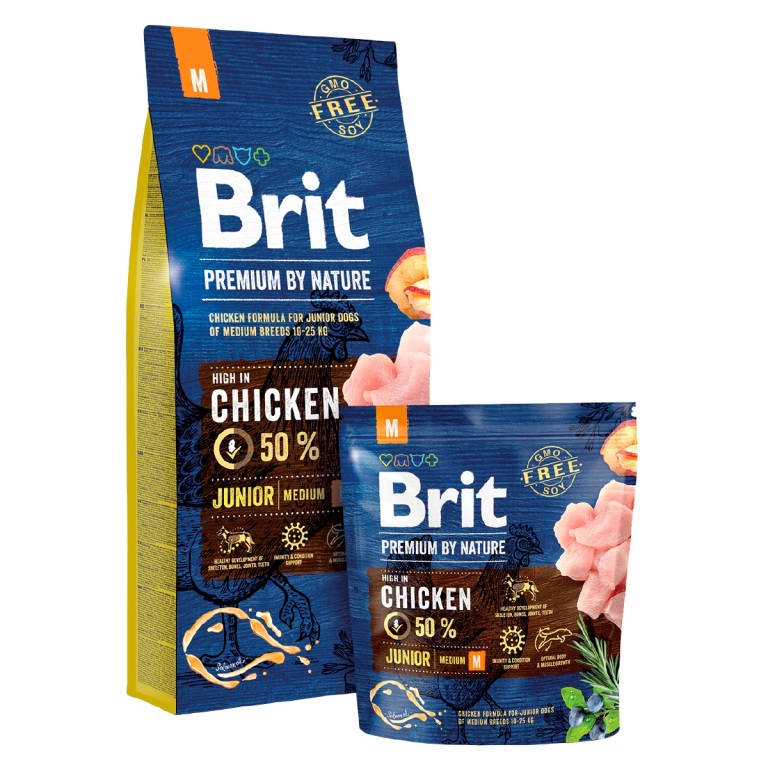 Brit Premium by Nature Junior Medium 3 kg