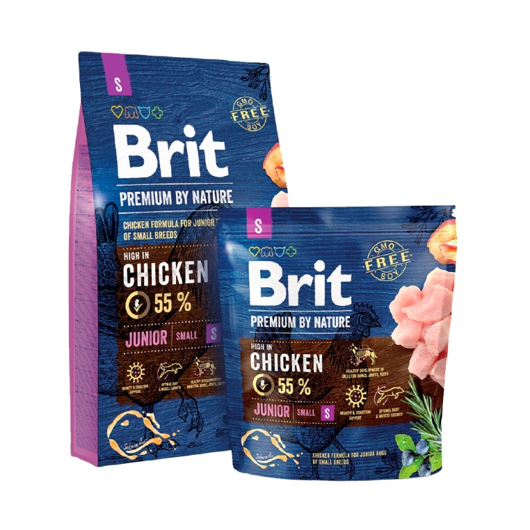Brit Premium by Nature Junior Small 8 kg