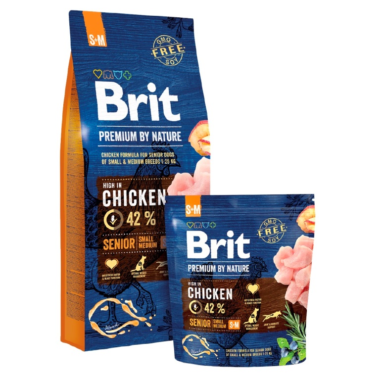 Brit Premium by Nature Senior Small/Medium 15 kg