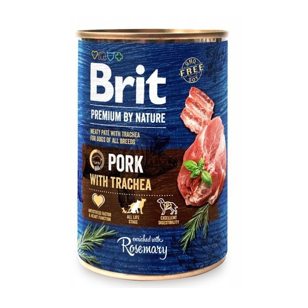 Brit Premium by Nature Paté Sertés és Gége 800 g