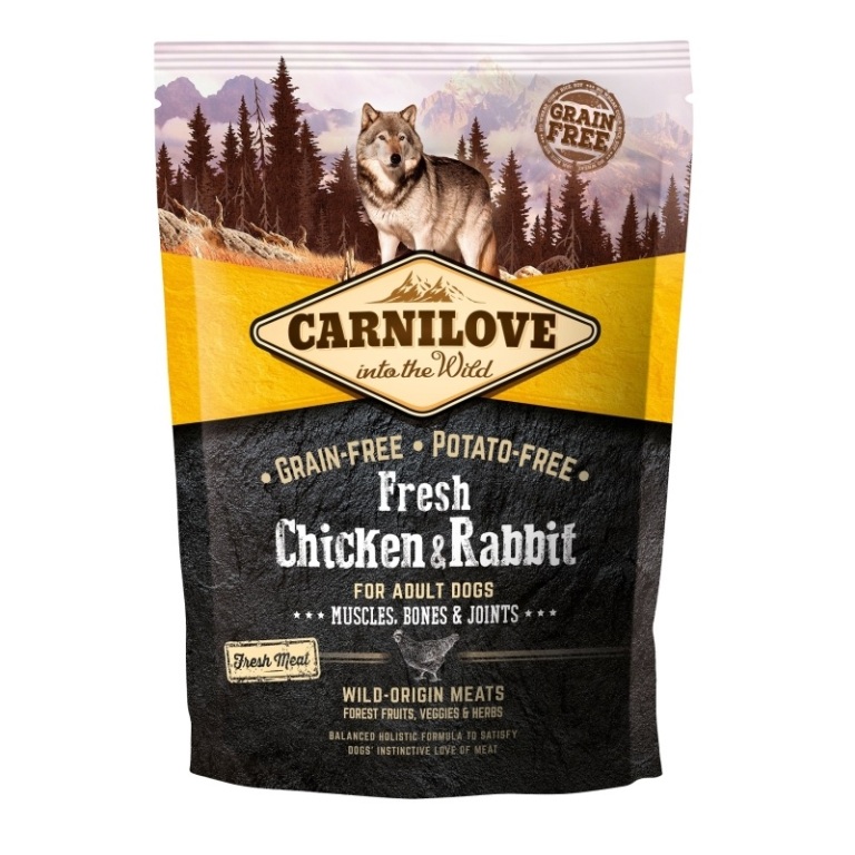 CarniLove Fresh Adult Chicken & Rabbit (csirke-nyúl) 1,5 kg