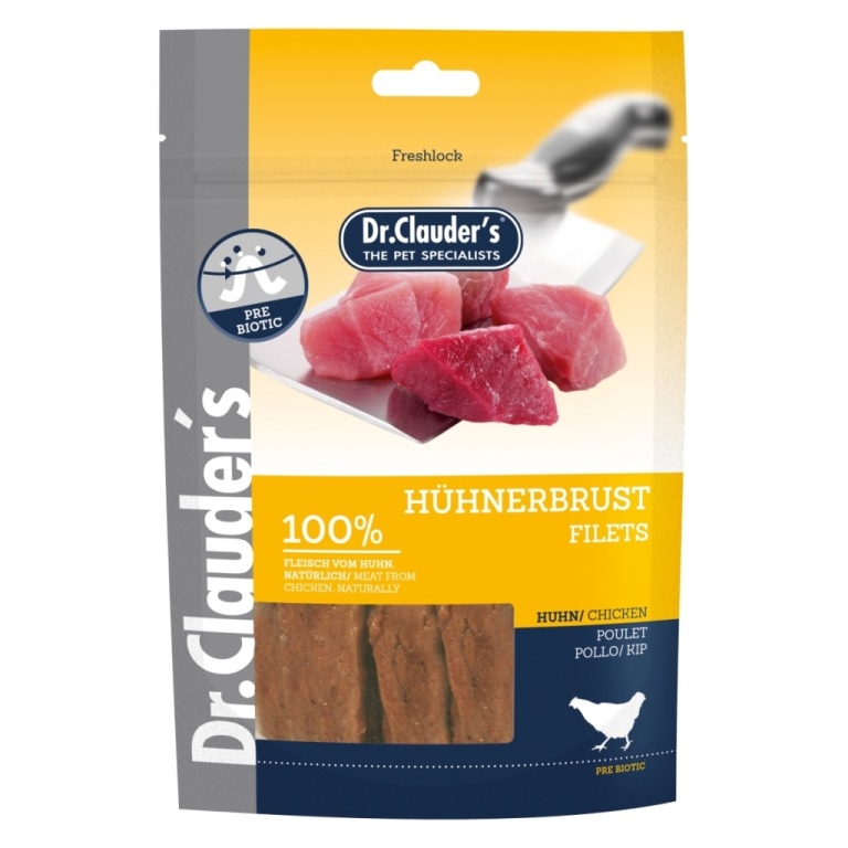 Dr. Clauders Hühnerbrust Filets (csirkemellfilé) 80 g
