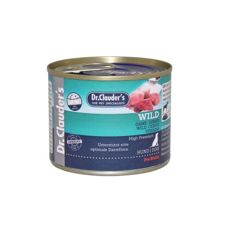 Dr. Clauders Selected Meat Wild (vad) 200 g