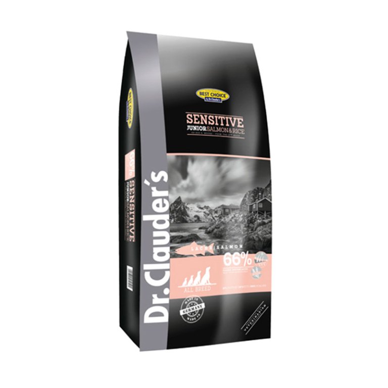 Dr. Clauders Sensitive Junior Salmon & Rice 350 g