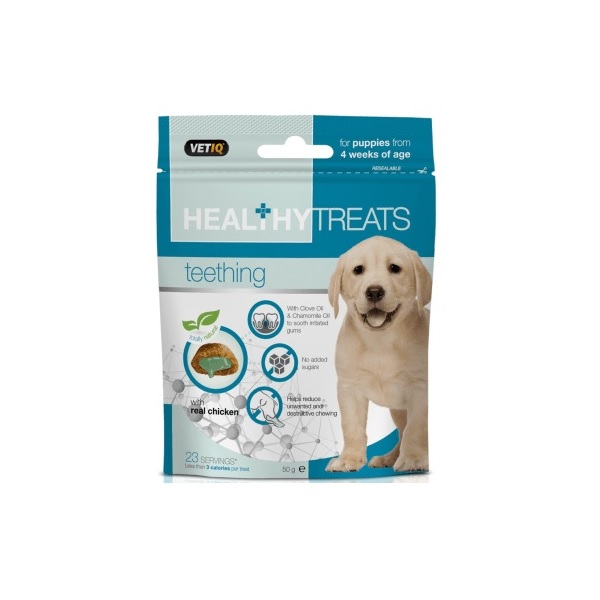 M&C VetIQ Healthy Treats Teething For Puppies 50 g