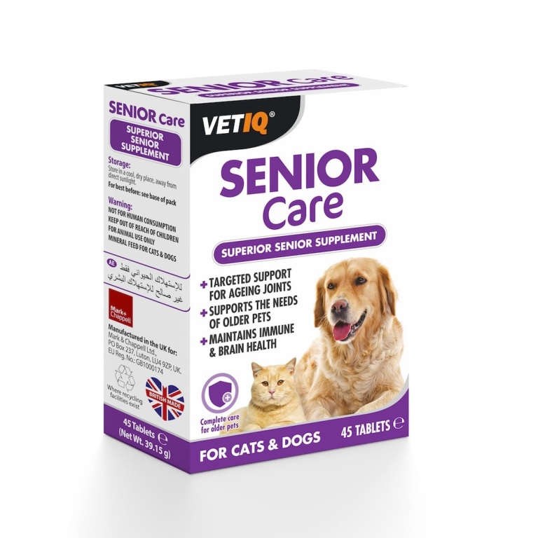 M&C VetIQ Senior Care tabletta (45 db)