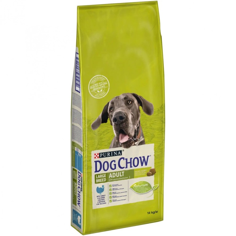 Dog Chow Adult Large Breed Turkey 14 kg
