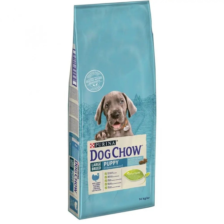 Dog Chow Puppy Large Breed Turkey 14 kg