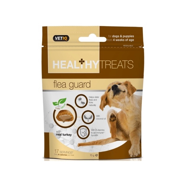 M&C VetIQ Healthy Treats Flea Guard for Dogs & Puppies 70 g