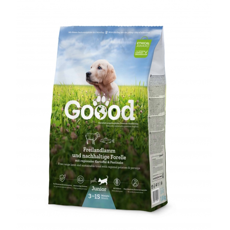 Goood Junior bárány és pisztráng 150 g