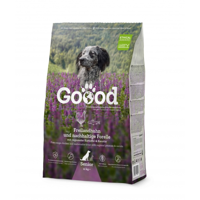 Goood Senior csirke és pisztráng 1,8 kg