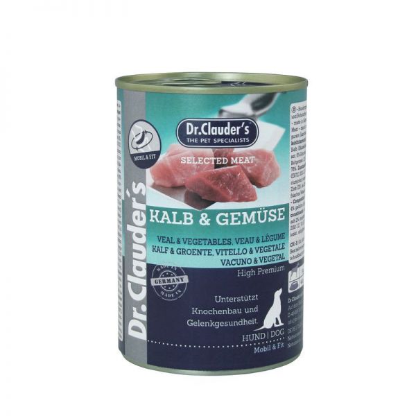 Dr. Clauders Selected Meat Veal & Vegetables (borjú-zöldség) 400 g
