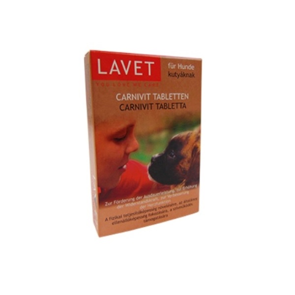 Lavet Carnivit tabletta kutyáknak (50 db)