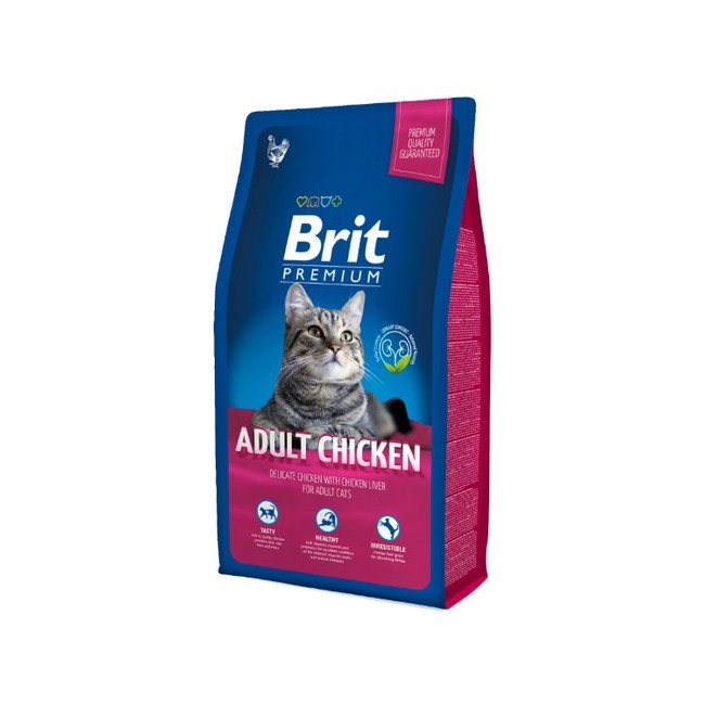 Brit Premium Cat Adult Chicken 8 kg