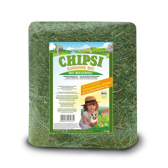 CHIPSI Sunshine Bio széna 3 kg