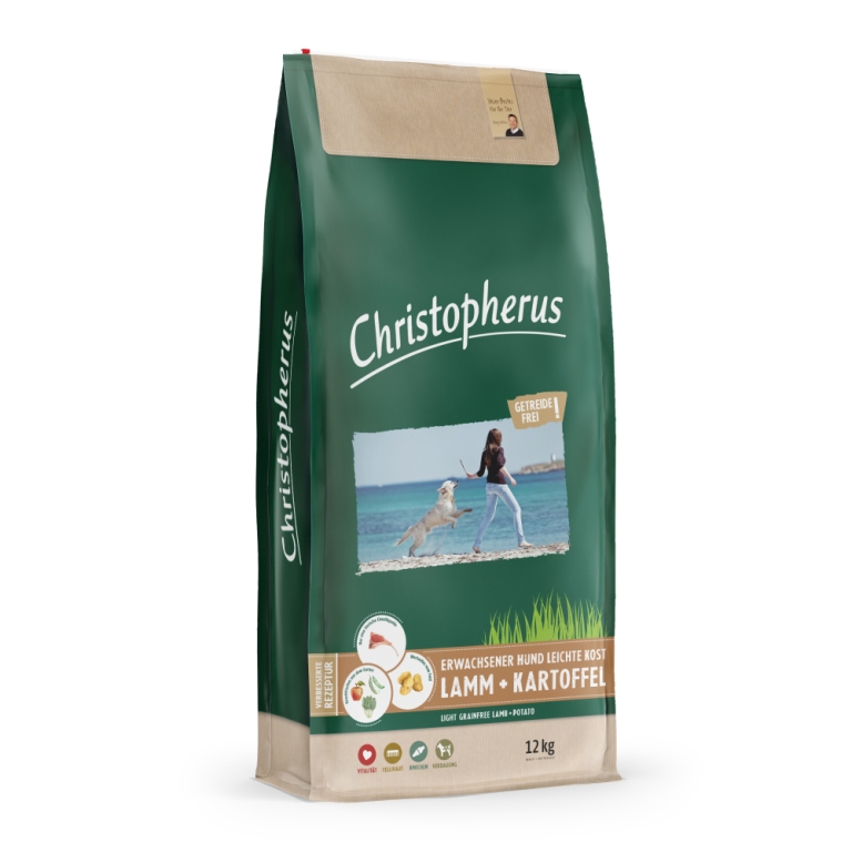 Christopherus Dog Light Grainfree Lamb (bárány és burgonya) 12 kg