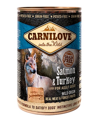 CarniLove Adult Salmon & Turkey (lazac-pulyka) 400 g