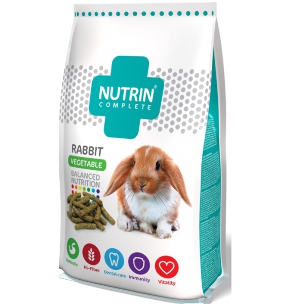 Nutrin Complete Rabbit Vegetable 1,5 kg