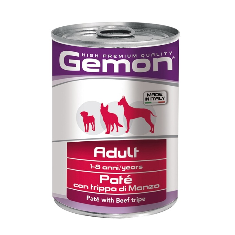 Gemon Adult Paté with Beef Tripe (marha+pacal) 6x400 g
