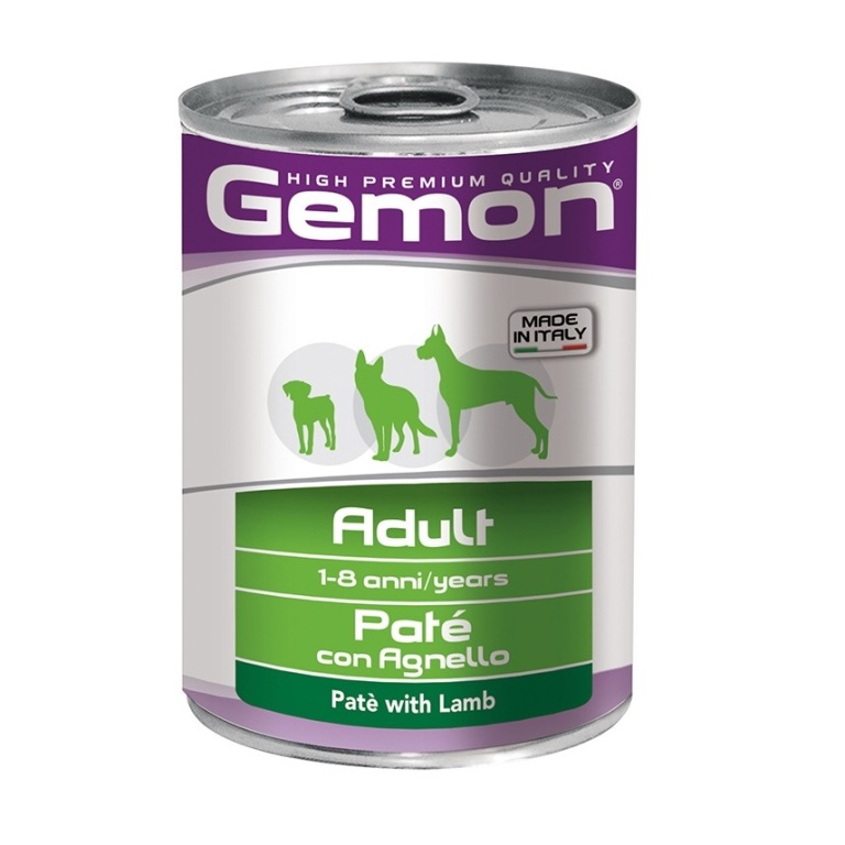 Gemon Adult Paté with Lamb (bárány) 6x400 g