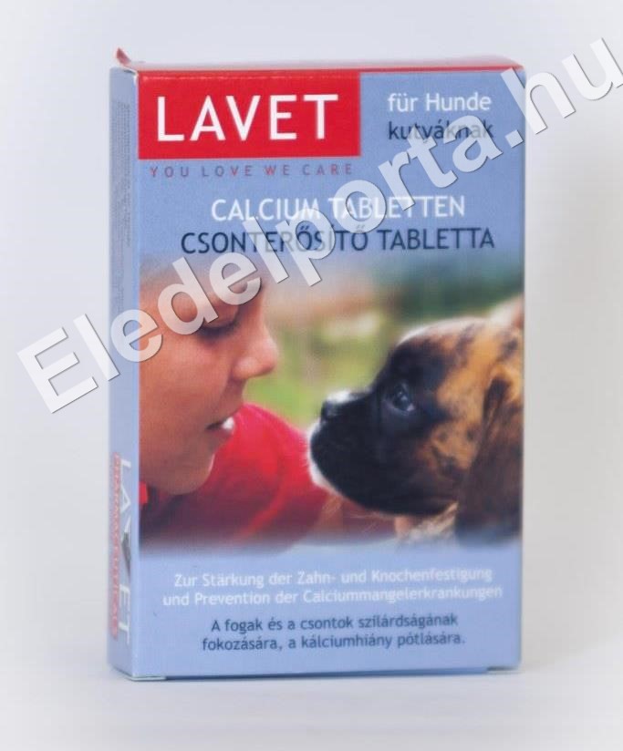 Lavet Csonterősítő tabletta kutyáknak (50 db)