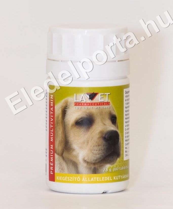 Lavet Prémium Multivitamin tabletta kutyáknak (60 db)