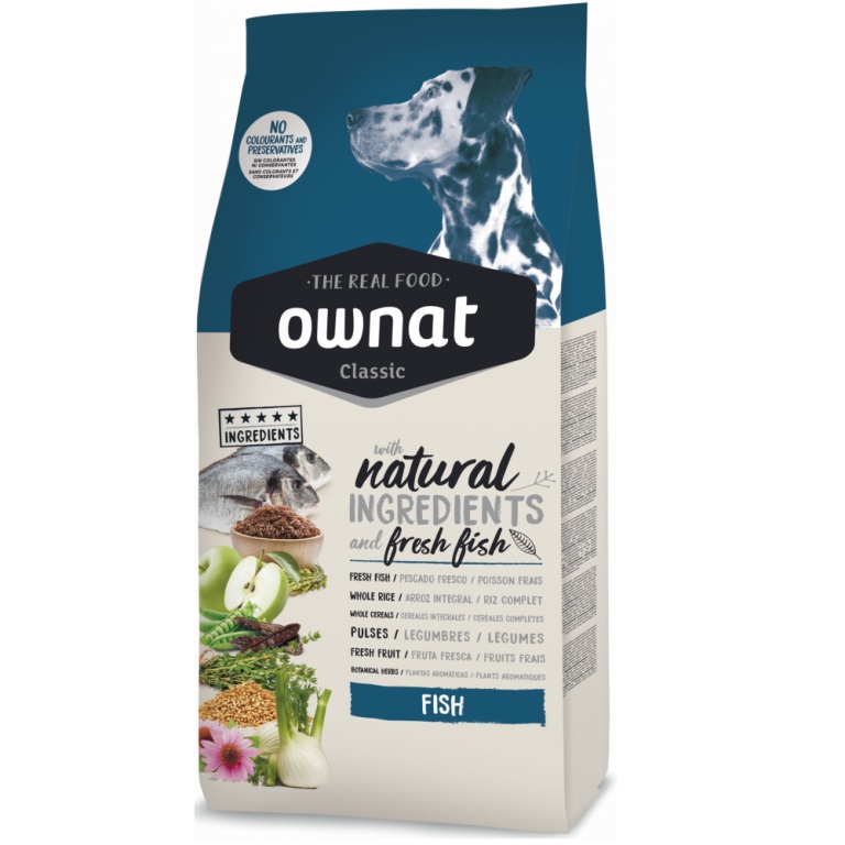 Ownat Dog Classic Fish 4 kg