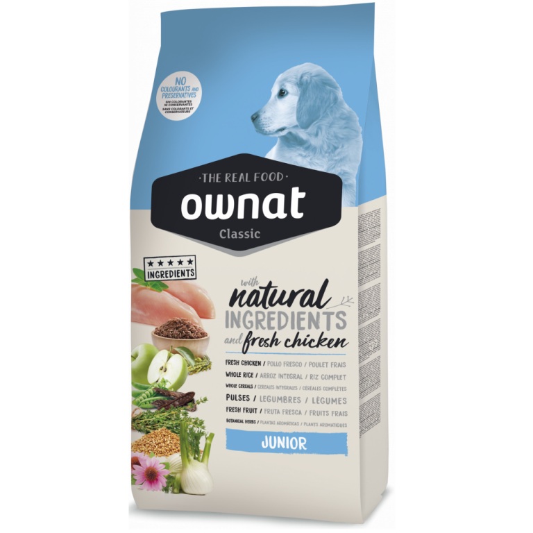 Ownat Dog Classic Junior 15 kg