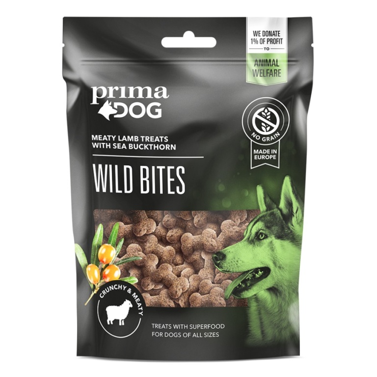 PrimaDog Wild Bites Crunchy Lamb 100 g