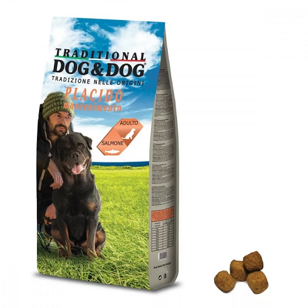 Traditional Dog&Dog Placido Mantenimento Lazac 10 kg