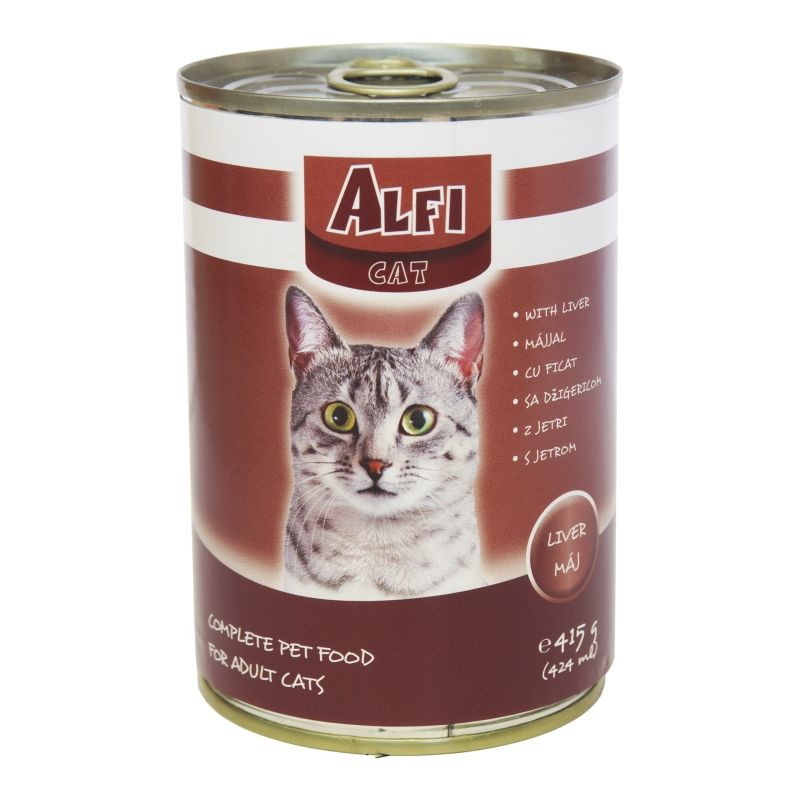 Alfi Cat konzerv Máj 415g