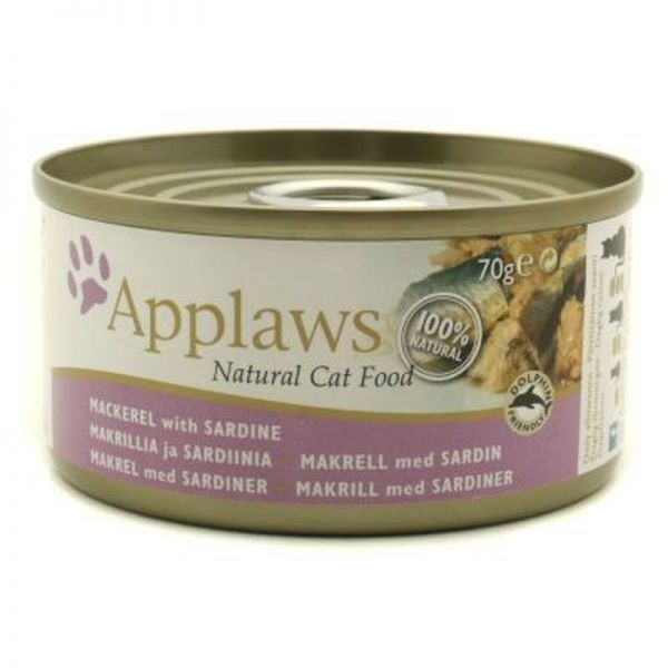 Applaws Cat makréla szardíniával 70 g