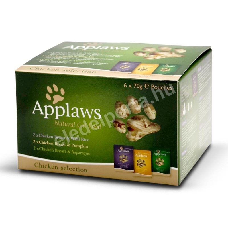 Applaws Cat Multipack csirkés válogatás 12x 70 g
