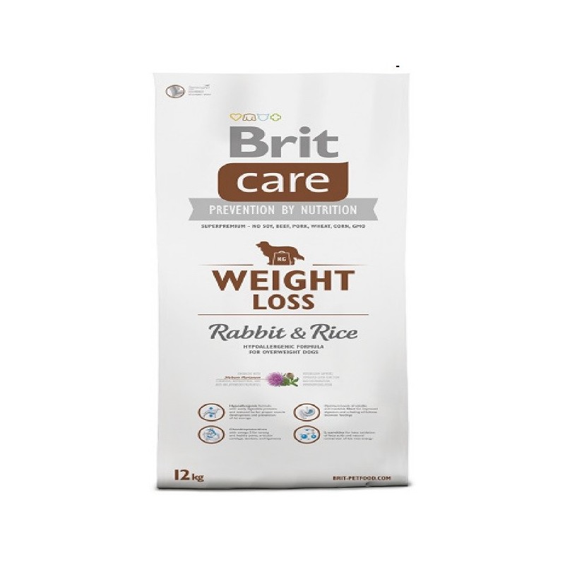 Brit Care Weight Loss Rabbit & Rice 12 kg